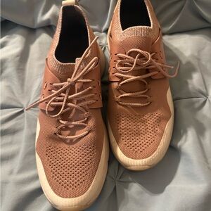 Cole Haan Women's Pink and Cream Sneakers